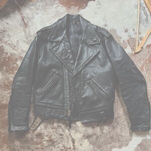 Two vintage motorcycle jackets. All size 42 or large. In excellent condition.